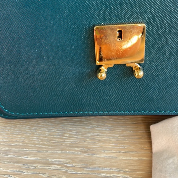 Marni Medium Trunk Bag Pink and Green - Picture 4 of 10